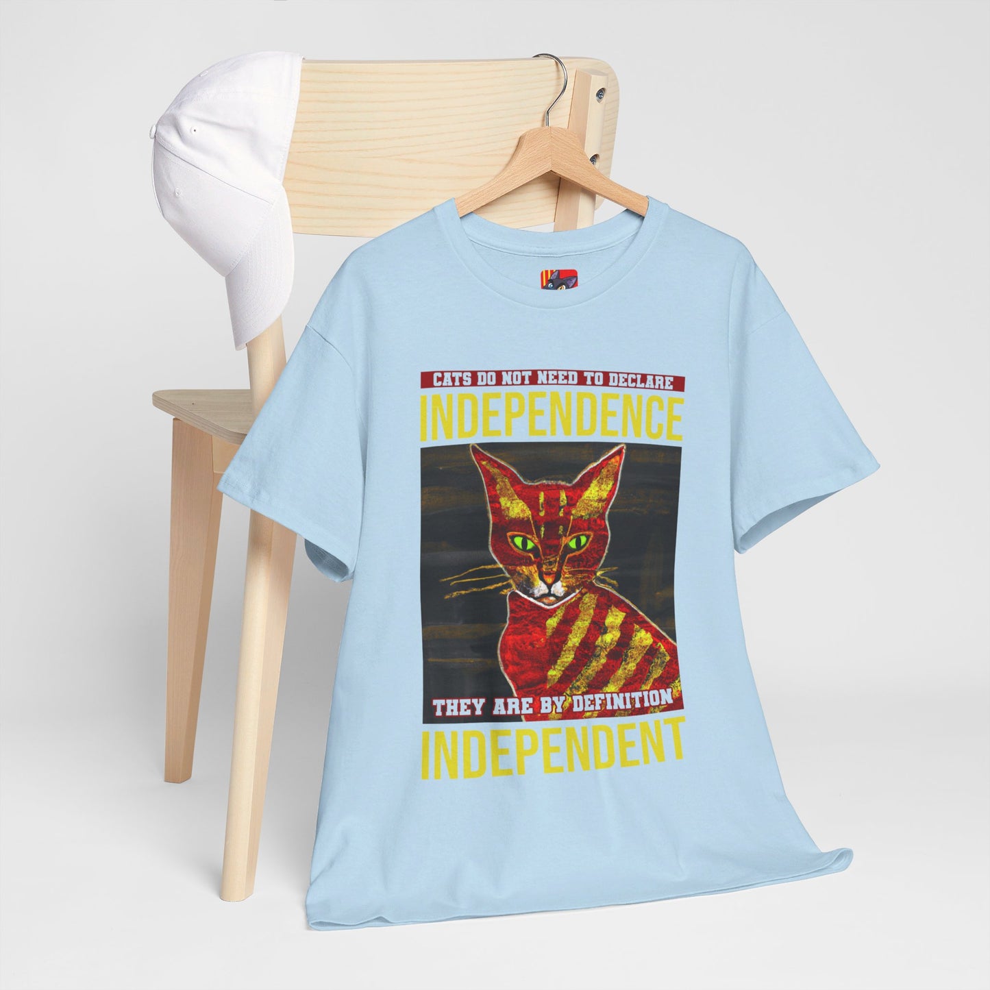 The Free Thinker T-Shirt: Cats do not need to declare independence Jack