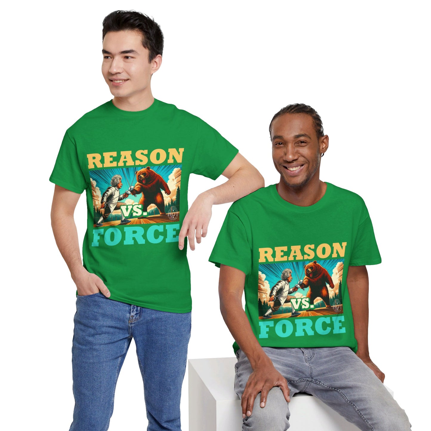 The Truth Seeker T-Shirt: Reason vs Force