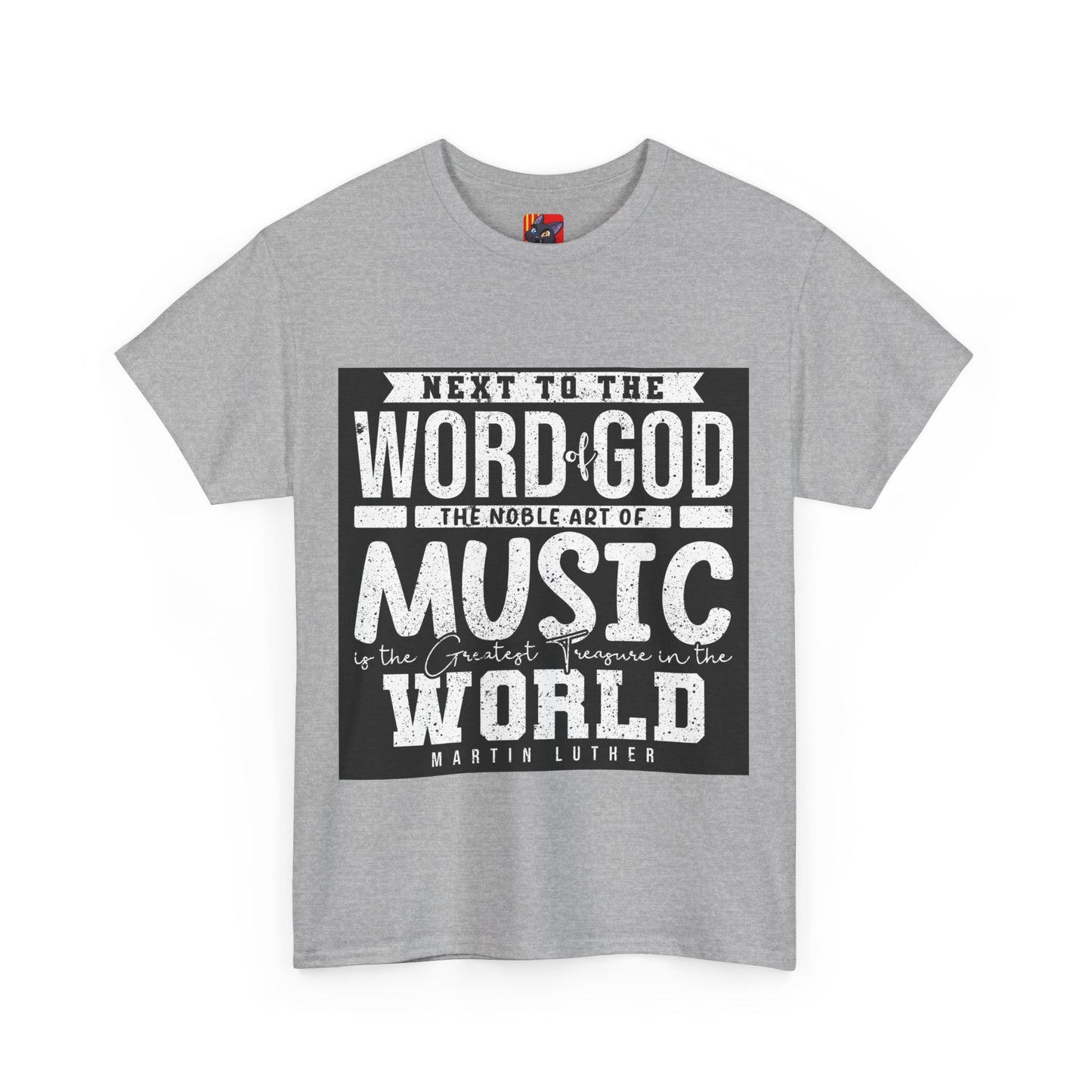 The Language Keeper T-Shirt: Next to the word of god the noble art of music