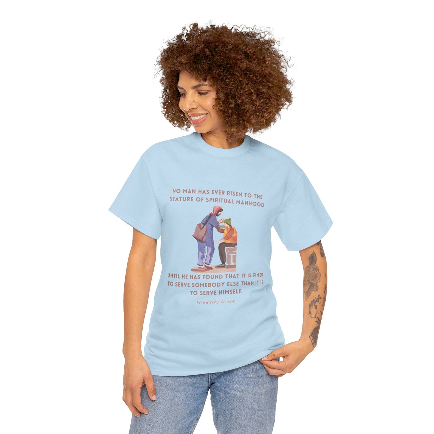 Serve with GreatnessSelflessness & Leadership T-shirt