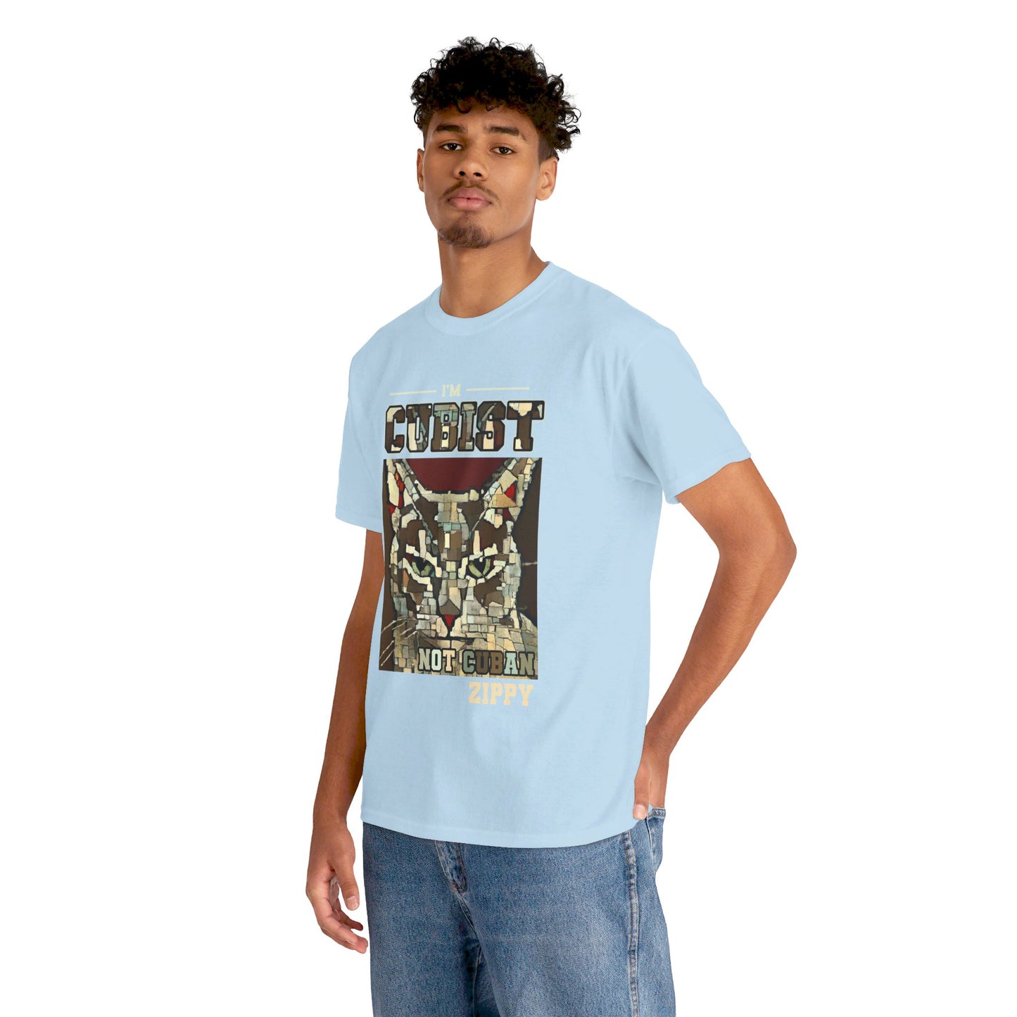 The Critical Thinker T-Shirt: I'm cubist not cuban zippy Jack