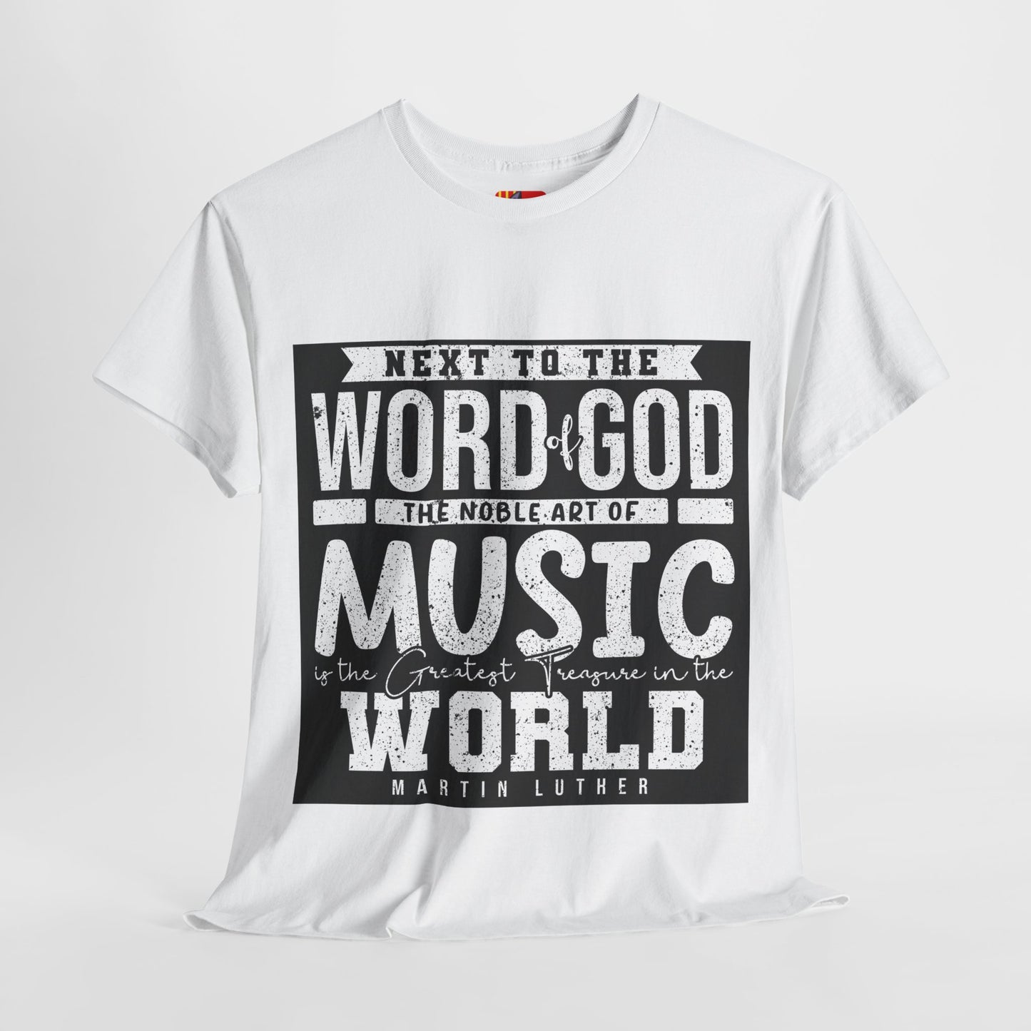 The Language Keeper T-Shirt: Next to the word of god the noble art of music